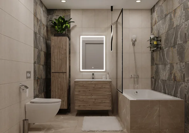 Плитка в ванной